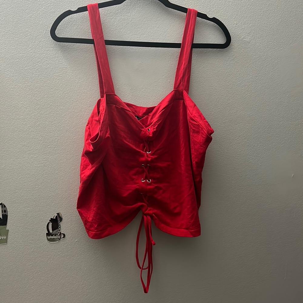 Red Tank top